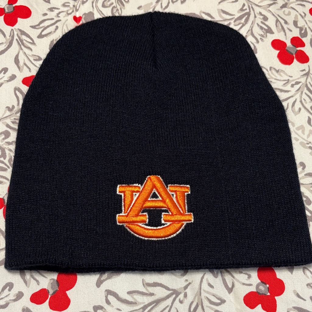 Auburn University Blue Beanie-New Without Tags